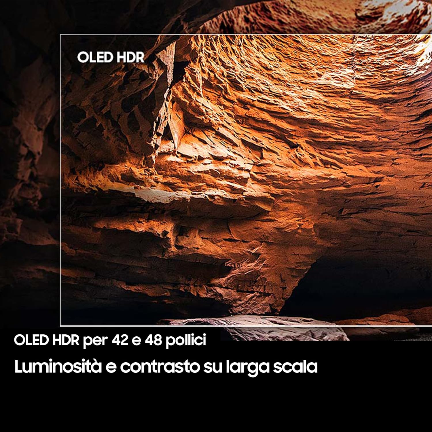 Smart TV 65'' QE65S94FATXZT OLED 4K, NQ4 AI Gen3 Processor, 4K AI Upscaling Pro, Motion Xcelerator 144Hz, Dolby Atmos & OTS Lite, LaserSlim Design, 2025