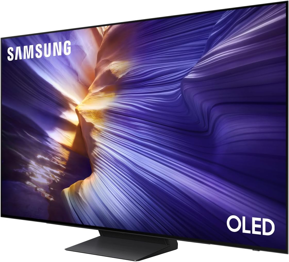 Smart TV 65'' QE65S94FATXZT OLED 4K, NQ4 AI Gen3 Processor, 4K AI Upscaling Pro, Motion Xcelerator 144Hz, Dolby Atmos & OTS Lite, LaserSlim Design, 2025