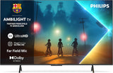 Ambilight 43PUS8200 4K LED Smart TV - 43-Inch Display with Titan OS Platform, Pixel Precise Ultra HD and Dolby Atmos Sound - Works with Alexa and Google Voice Assistant
